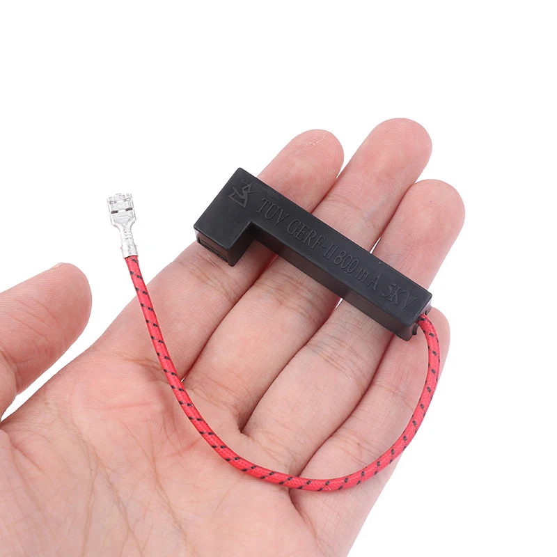 1 шт. Универсальный Профессиональный предохранитель высокого напряжения 5 кв 800 мА для микроволновой печи держатель предохранителя Запчасти для микроволновой печи