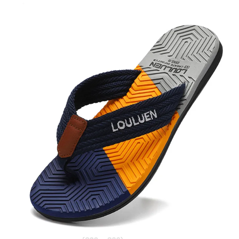 

Flip Flops Men Summer Beach Slippers Fashion Breathable Casual Man Slippers Summer Outdoor Slides Slipper