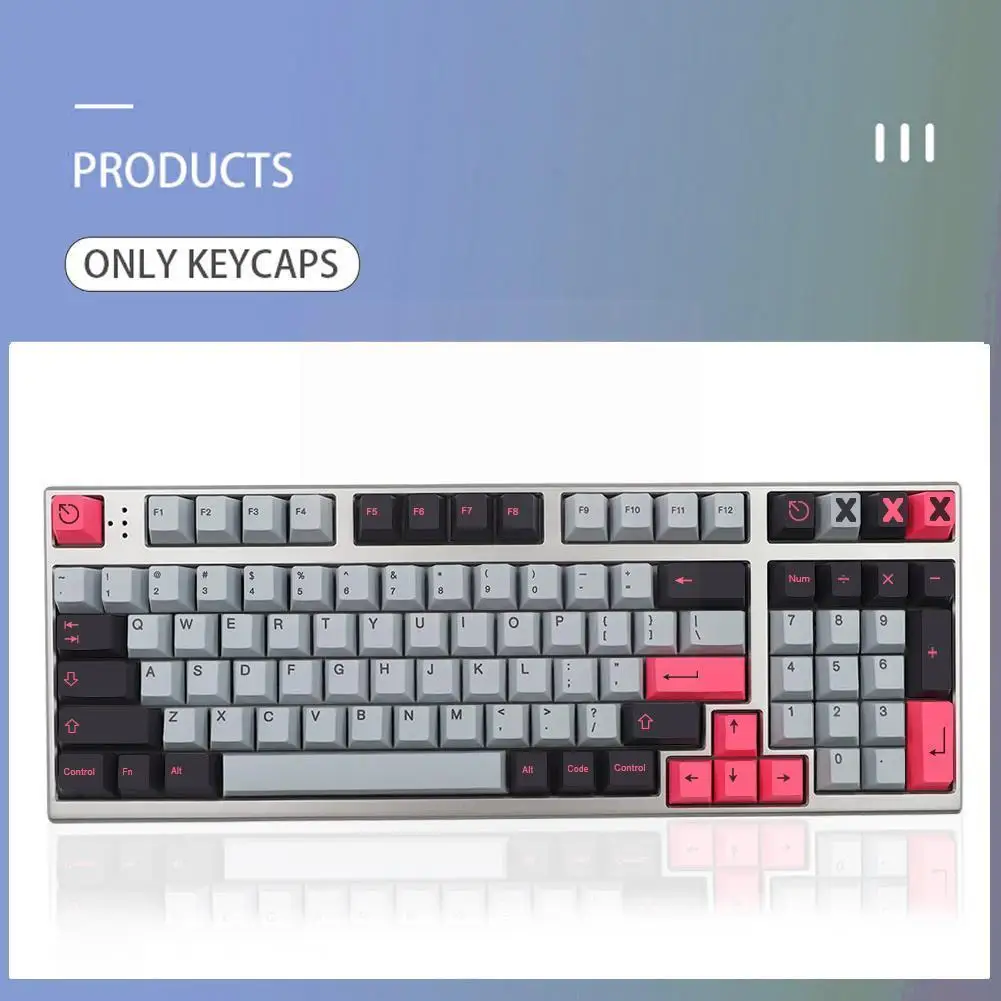 

Pbt Keycap 134 Keys Profile Dye-sub Gmk 8008 Personalized Keycaps For Mx Switch Mechanical Keyboard K2i6