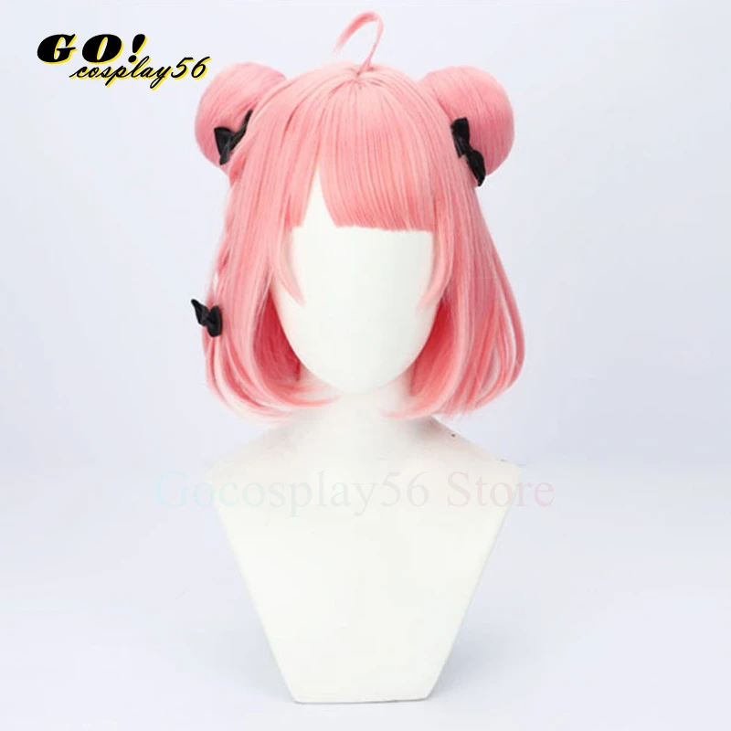 VTuber зомби сасасаки Саку косплей парик булочки геймеры девушки виртуальный Youtuber