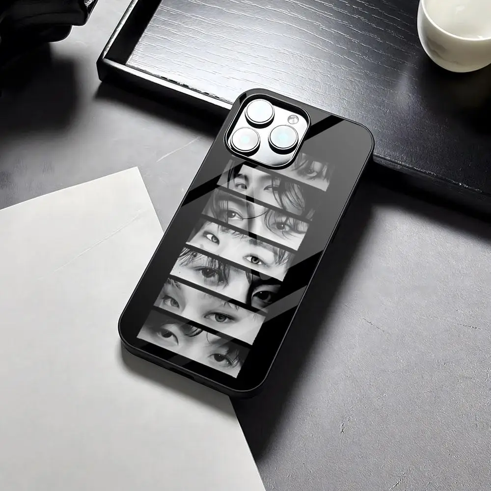 Фото Противоударный чехол Bulletproof B-bts-BOYS из силикона и поликарбоната (PC+TPU) для iPhone 17, 16, 14, 11, 12, 15, 13 Pro Max, 8, 7, 6 Plus, X, SE, XR, жесткий чехол №5