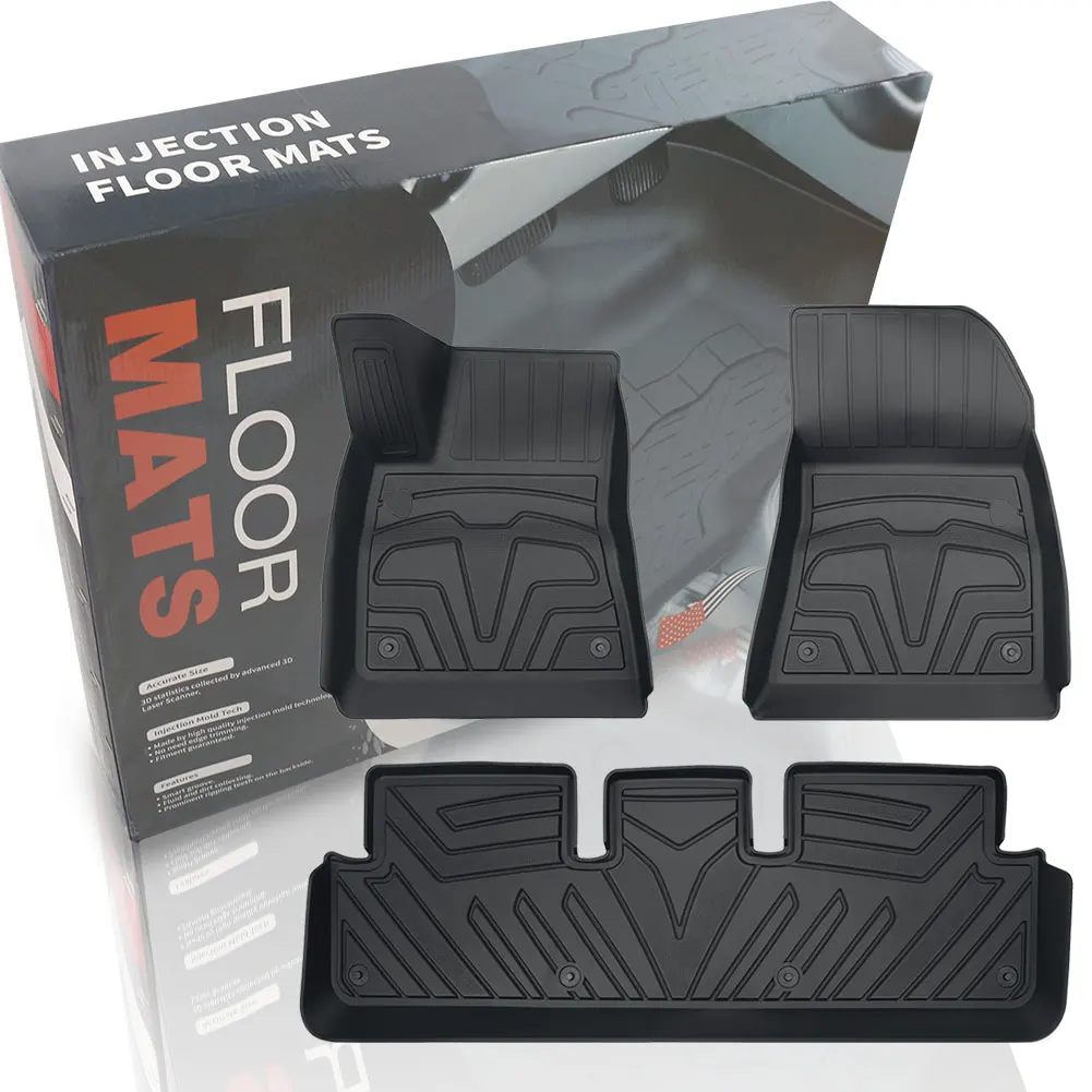 

For tesl-a Module 3 Car Accessories Trunk Mat Auto Parts Car Cargo Trunk Floor Mat Liner