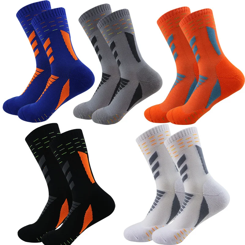 

Bottom 2023 SELL Professional HOT Sports Towel Basketball Socks Socks Stocking Elite Thick Sports Running Cycling Sock