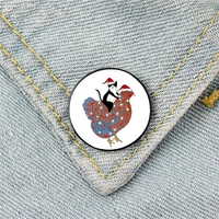 christmas cat pattern printed pin custom funny brooches shirt lapel bag cute badge cartoon enamel pins for lover girl friends
