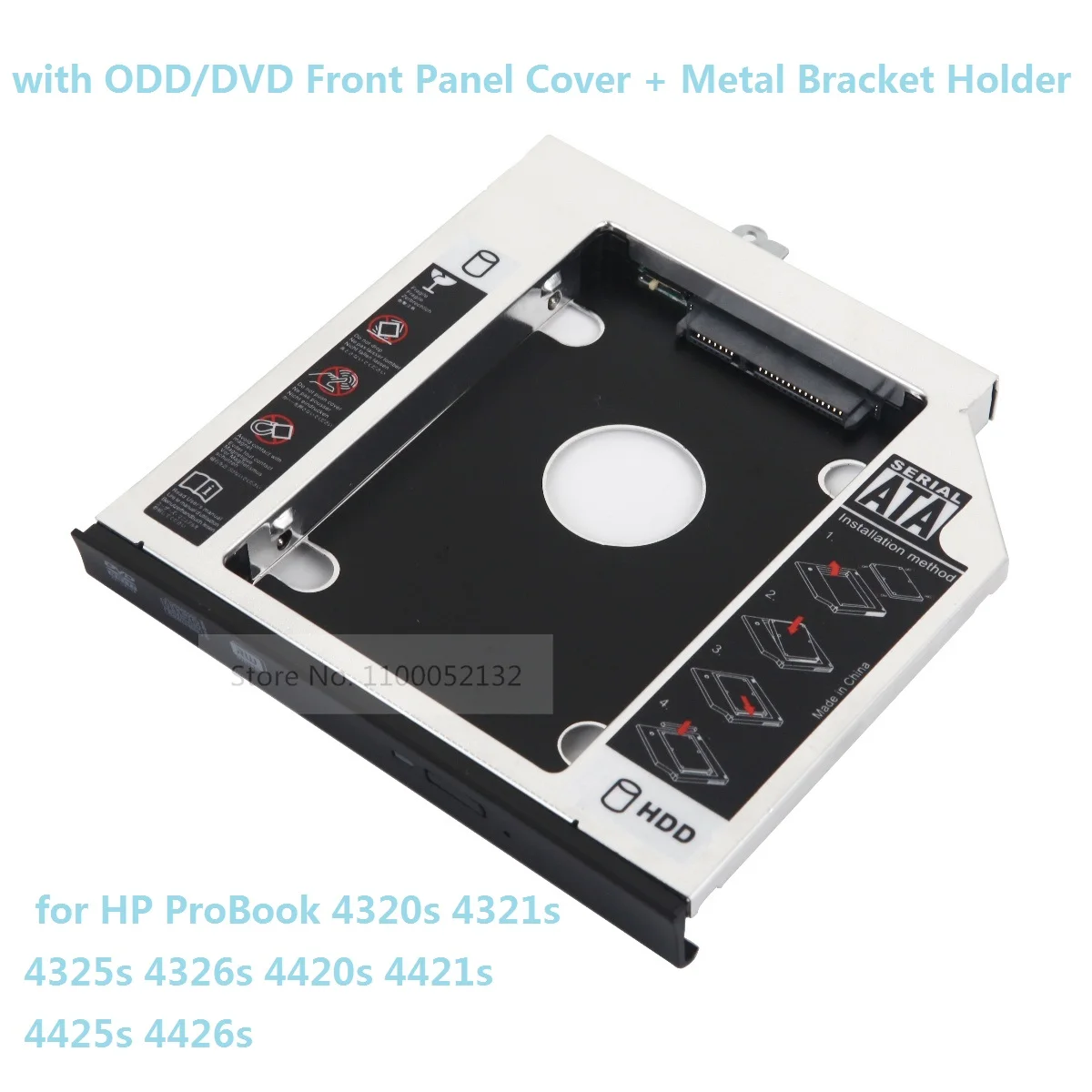 Лицевая панель, 2 SSD HDD жесткий диск, внешний диск для HP ProBook 4320s 4321s 4325s 4326s 4420s 4421s 4425s 4426s