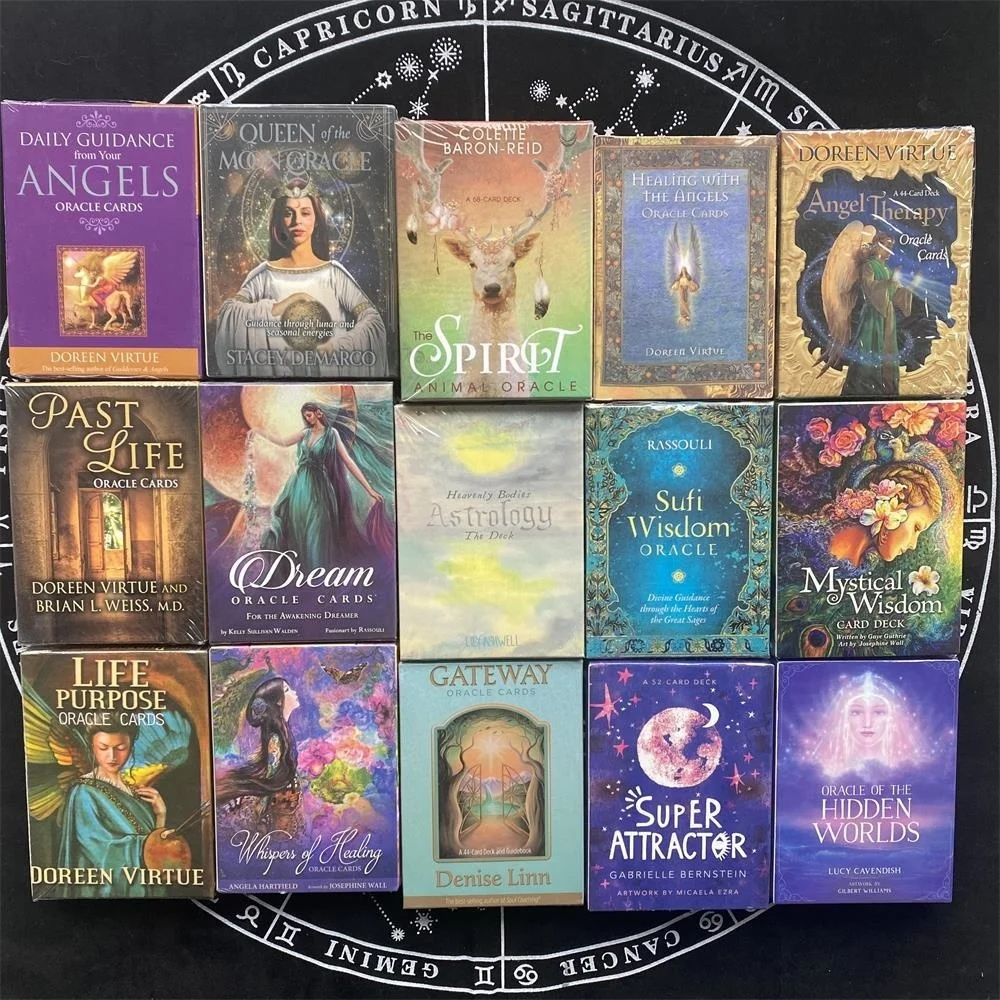 

Таро колода ораклес карты развешивание удачи игра гадания пророчество многопользовательская игра Таро ведьмы с электронным руководством