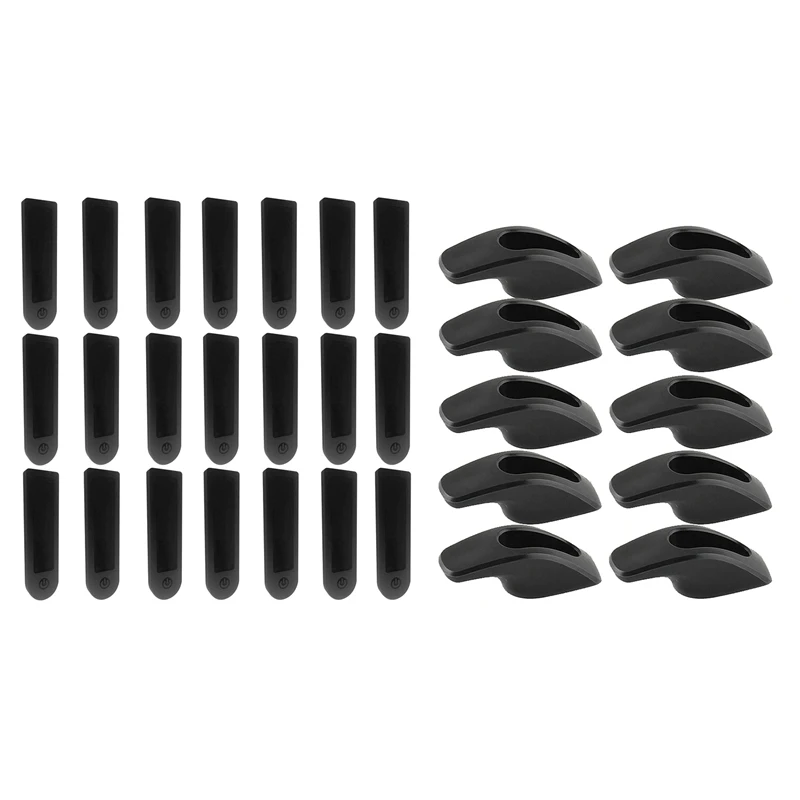 

2 комплекта аксессуаров для электрического скутера: 1 комплект силиконовых чехлов для панели приборной панели и 1 комплект гибких крючков дл...