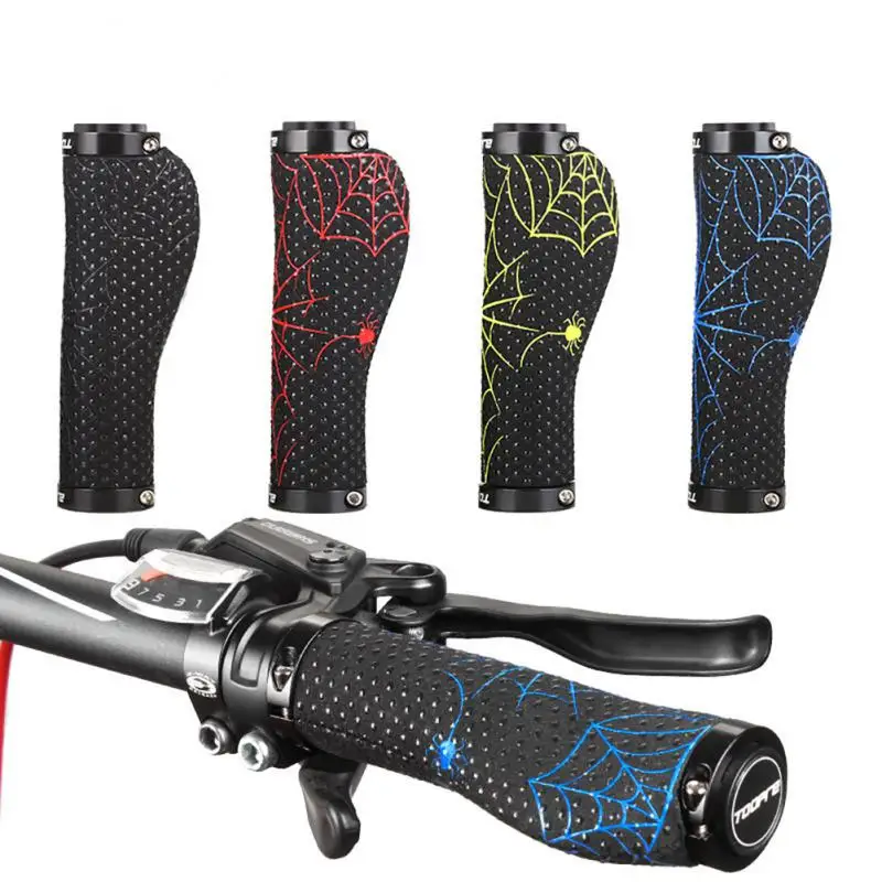

Bicycle Handlebar Cover Silicone Mountain Bike Vice Grip Cover Universal Bicycle Grip Cover Spider Web Handle Cover