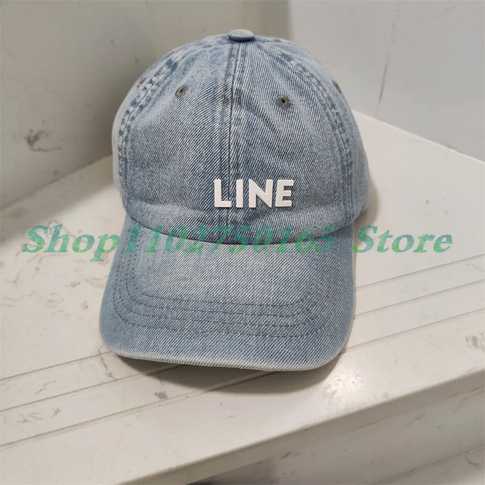 

276123 Denim Caps Fashion Letter Baseball Cap Men Women Luxury Adjust Design Trendy Retro Casual Women Hat Hats for Men sun hat