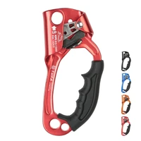 outdoor hand ascender rock climbing ascender 8 12mm vertical rope access rescue caving climbing accessories camping