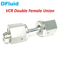 vcr fitting female vcr union stainless steel 316 face seal fitting 14 38 12 34 inch high purity replace swagelok