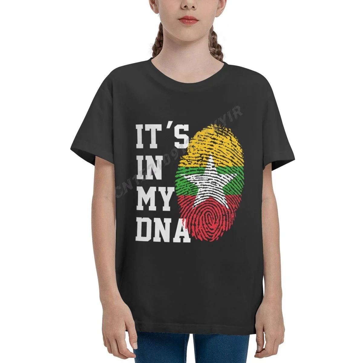 

Футболка детская с надписью «It's IN MY DNA», 100% хлопок
