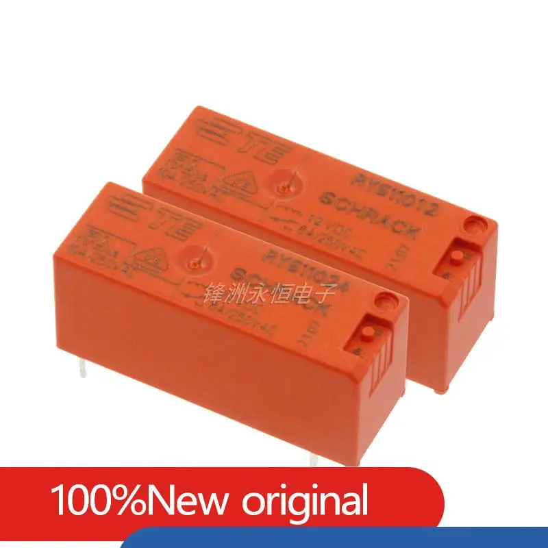 Реле мощности TE SCHRACK RY610005 5VDC RY610012 12VDC RY610024 24VDC 8A/250VAC 5pin, 10 шт./партия, оригинал