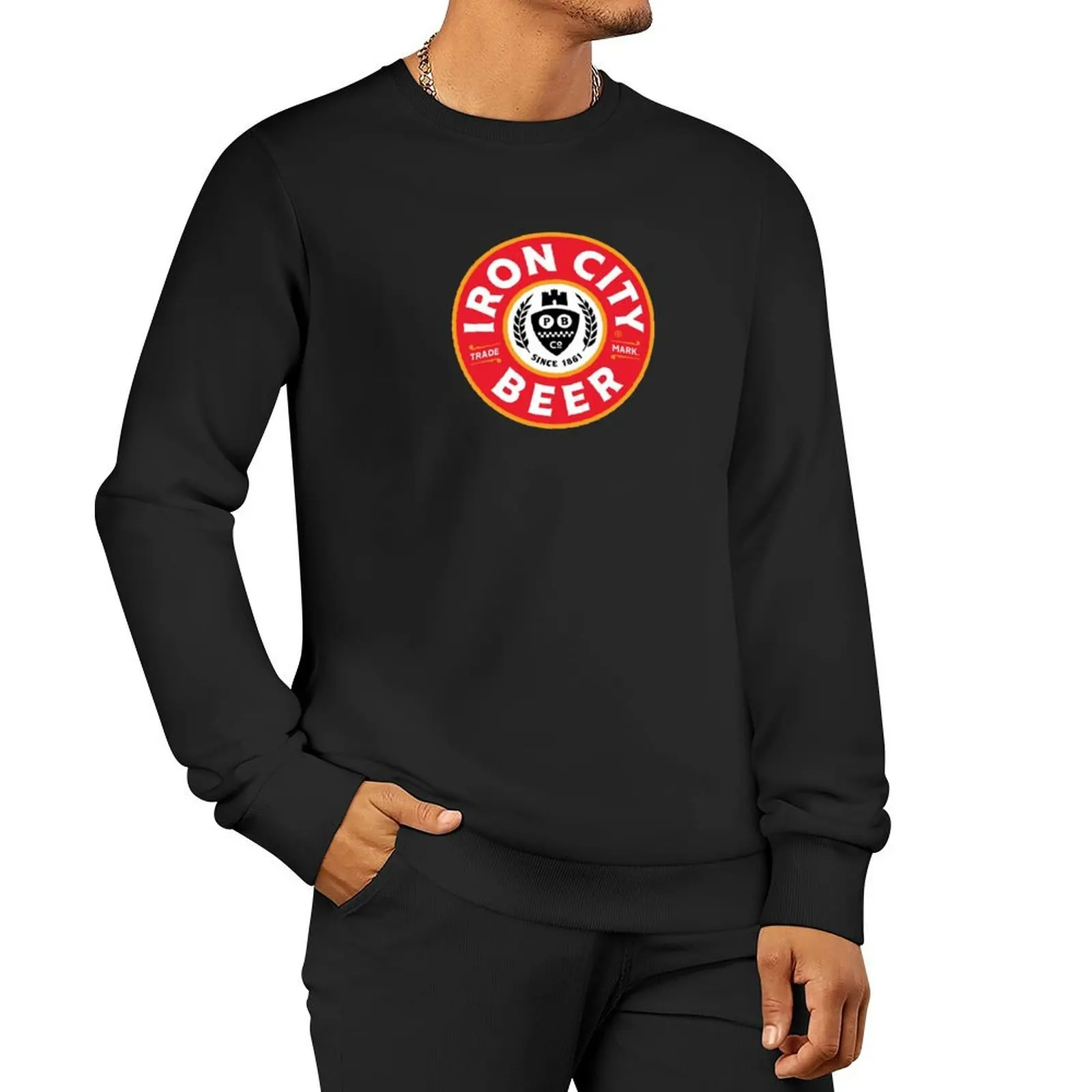 Iron City Beer Pullover Спортивный костюм с капюшоном