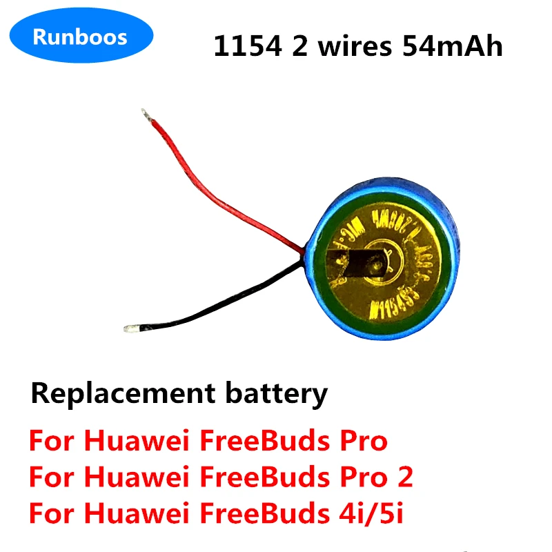 Сменный аккумулятор для Huawei FreeBuds Pro / 2 Pro2 4i 5i Bluetooth наушники T0003 T0006 T0003C 1 шт./партия