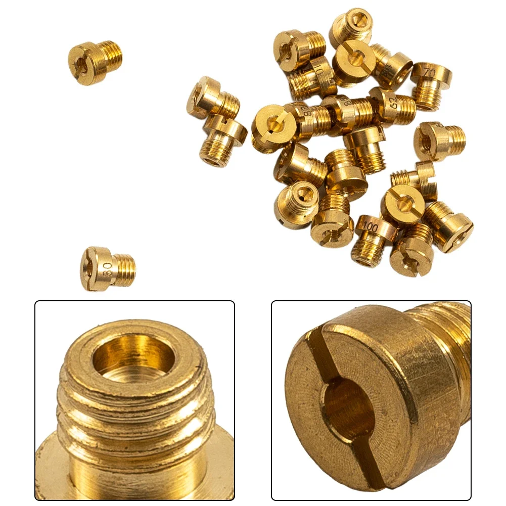 Набор главных жиклеров 25 шт. подходит для карбюраторов с жиклерами M6 55-115 Dellorto PHNL