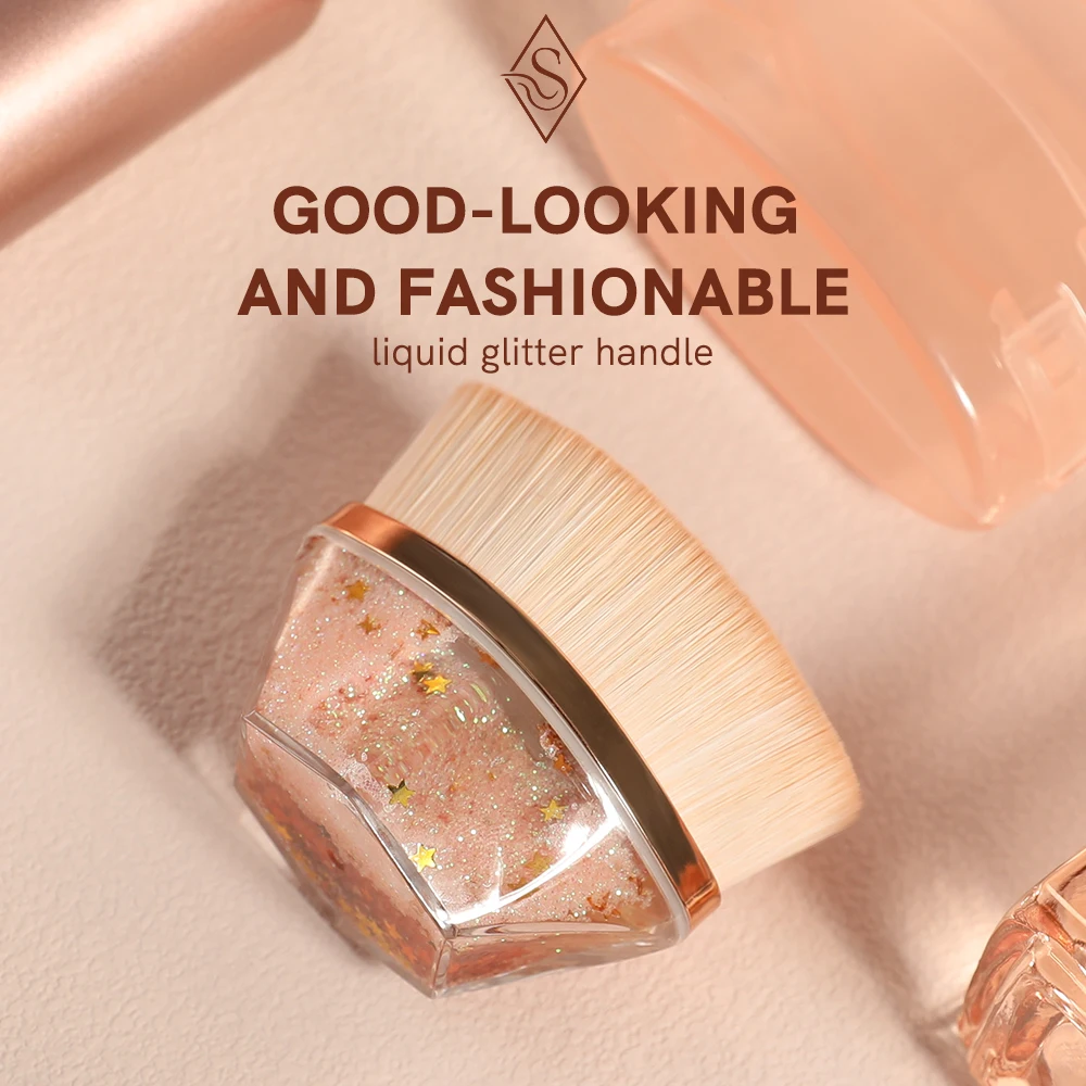 Мисс Салли Магическая Кисть для макияжа с жидкой блестящей ручкой высокое