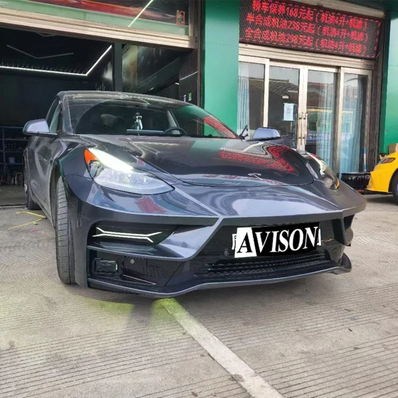 Режим startech модели 3 для Tesla model 2018-2022 года подтяжка лица модель стиль с передним