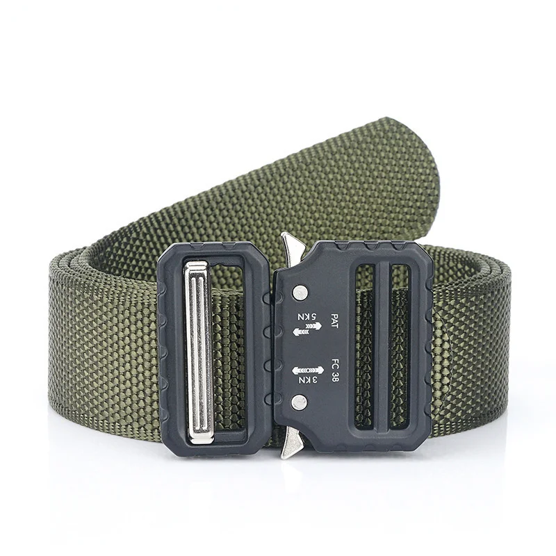 

Bothway Adjustable Outdoor Tactical Belt 3.8cm Men Women Climbing Hunting Combat Training Nylon Waistband Army Clothes Accessory