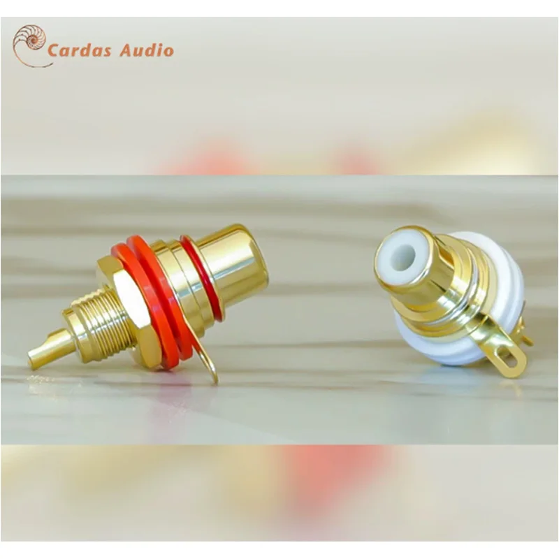 Фото Оригинальный позолоченный RCA-разъем Cardas Audio CTFA производства США №3