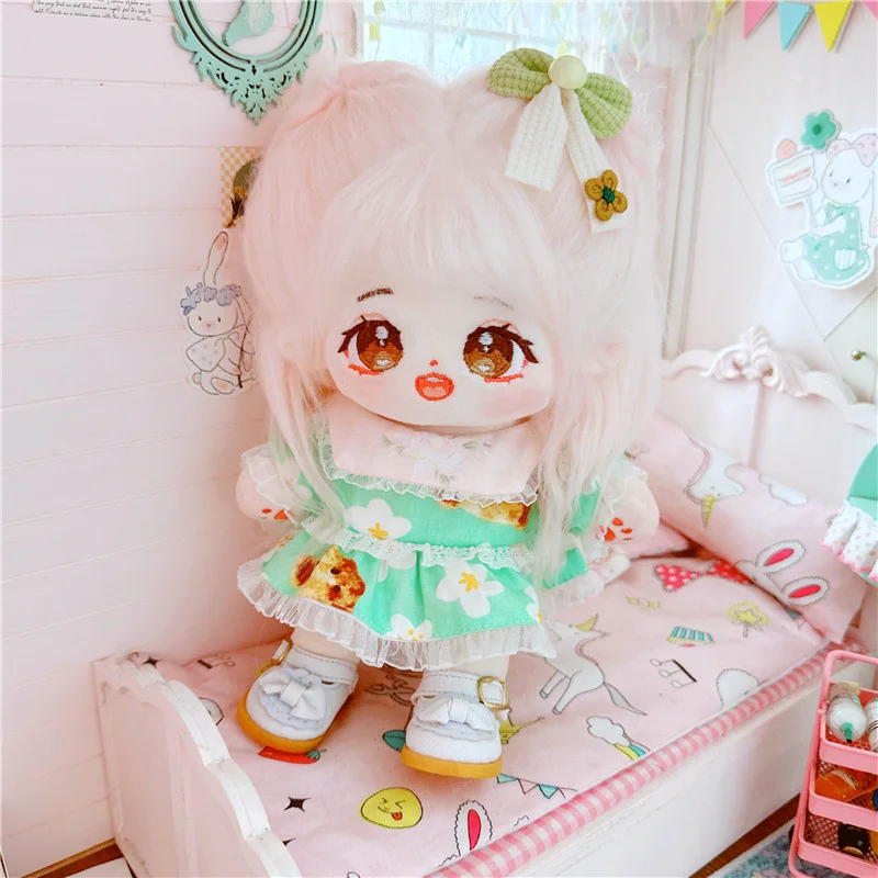 

20cm Idol Doll Clothes headwear for Plush Stuffed Toy Baby Doll's Accessories Outfit for Korea Kpop EXO Dolls Super Star Dolls