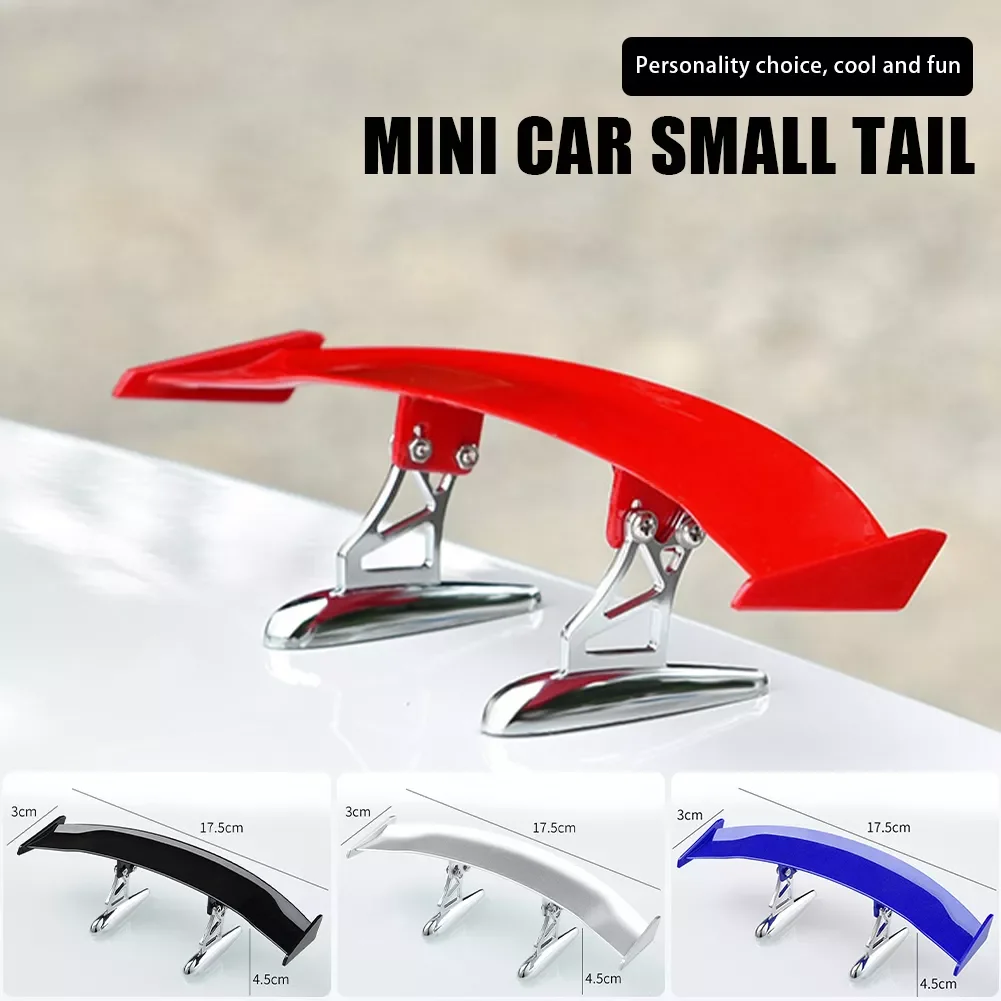

Car Spoilers Rear Trunk Racing Mini Spoiler Wing Adjustable Angle Self-Adhesive Car Styling Auto Exterior Decoration