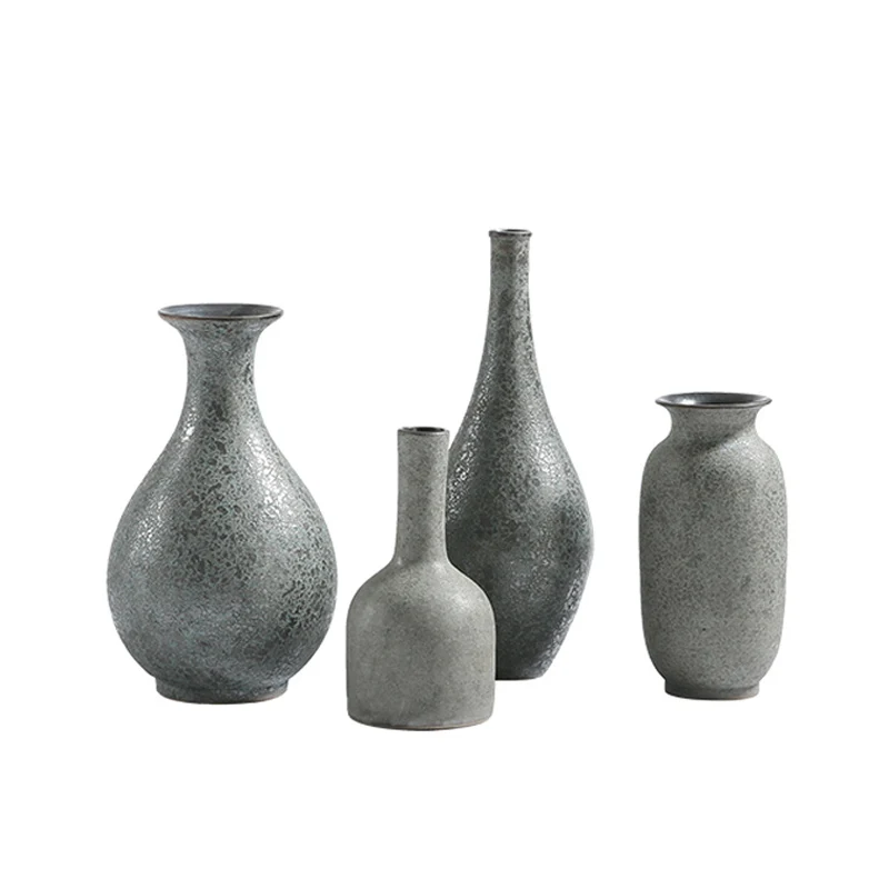 

Office Ceramic Vase Minimalist Funky Luxury Novelty Vertiplant Decorative Vase Living Room Vasi Per Fiori Table House Decor Item