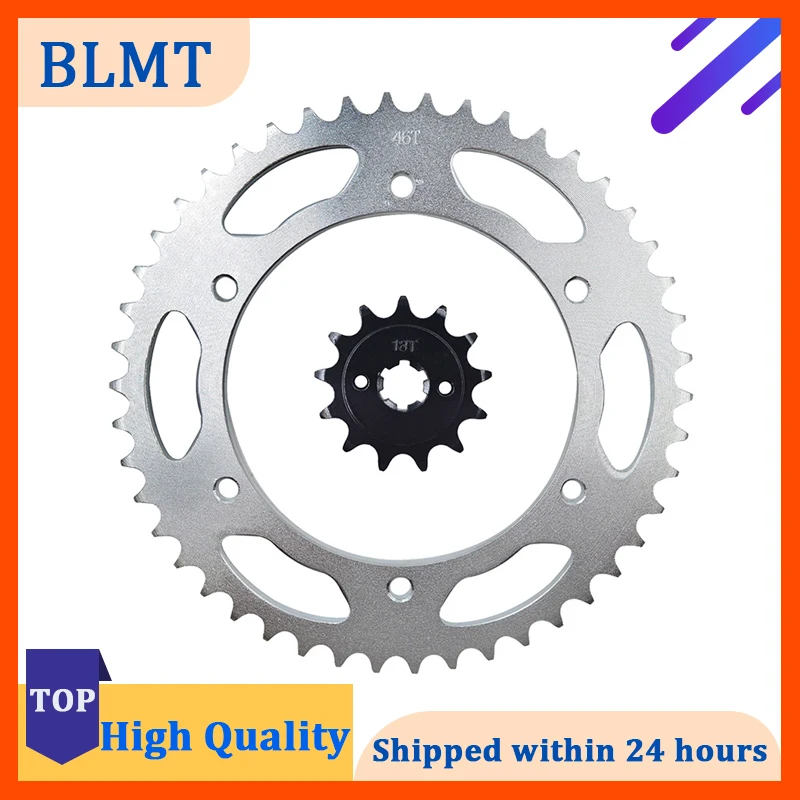 Передние и задние звездочки для мотоцикла 13T 14T 15T 46T для HYOSUNG GT250 GT250R GT250I Sport Comet FI EFI Naked 21300 65301