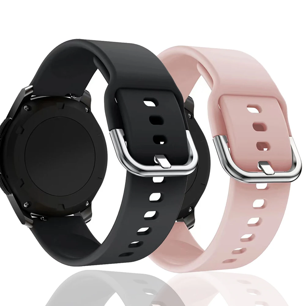 

20mm Smart Watch Band For Garmin Venu SQ 2 Plus Silicone Bracelet Strap For Garmin Vivoactive 3/Forerunner 245 645 158 Wristband