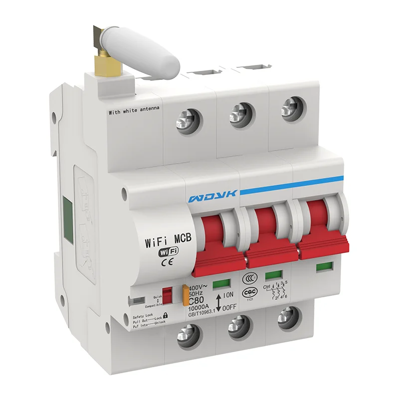 Бесшовная интеграция Iot Автоматический выключатель Wi-Fi Компактный и портативный