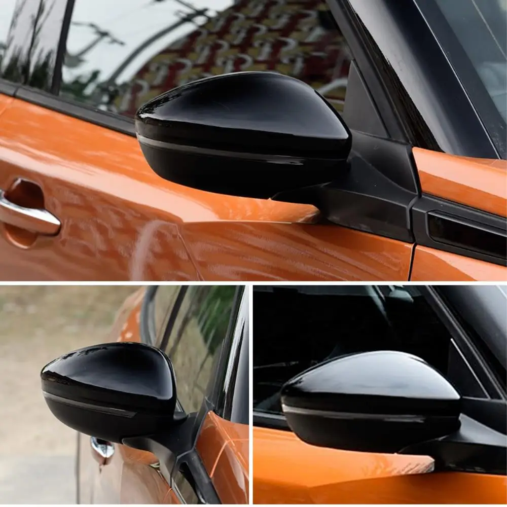 Фото Накладки на зеркала заднего вида (левая и правая) для Peugeot 208, 2008, Opel Corsa F 2019-2025 – Замена, внешние аксессуары №5