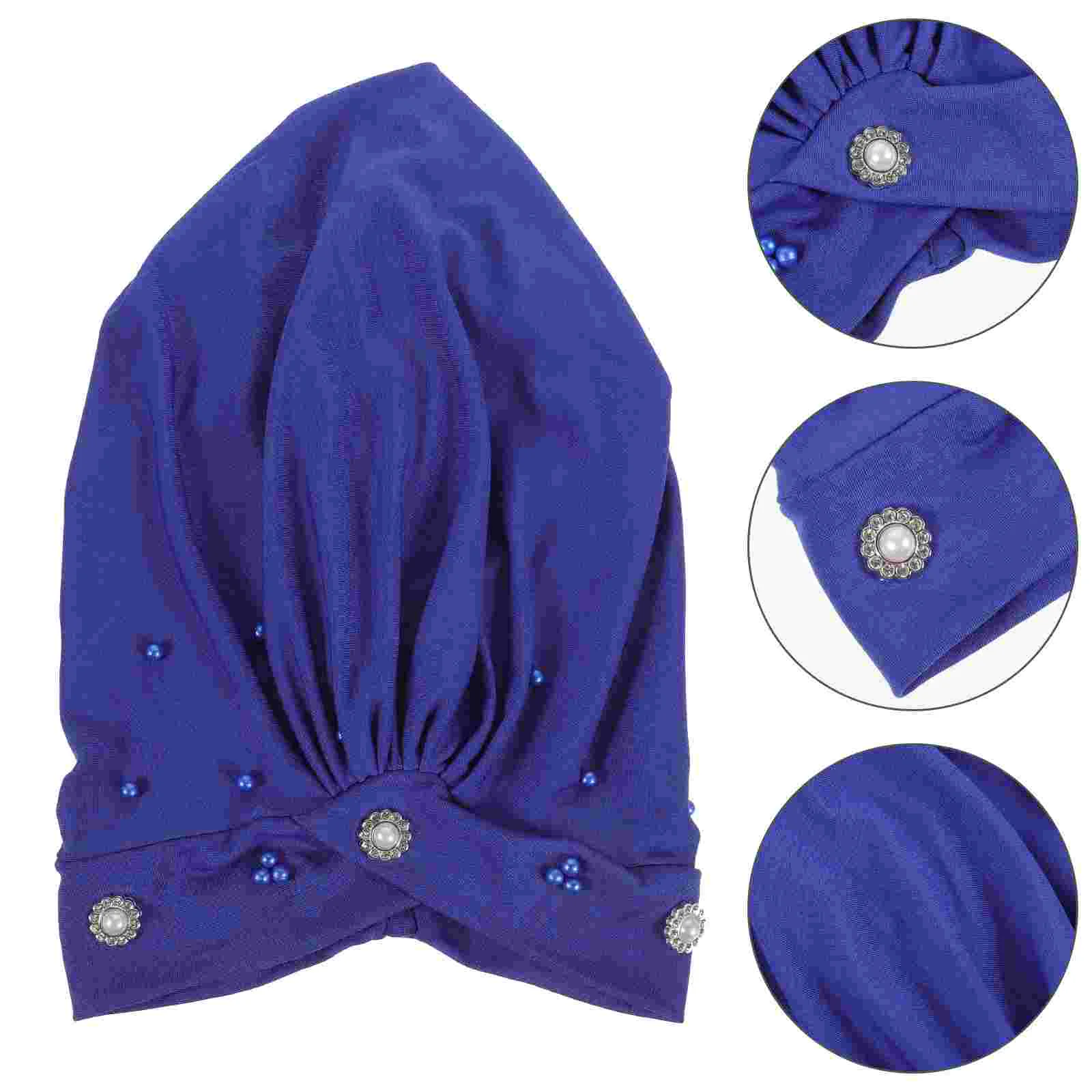 

Women Head Scarf Fashionable Hair Turban Women Knot Beanie Cotton Bonnet