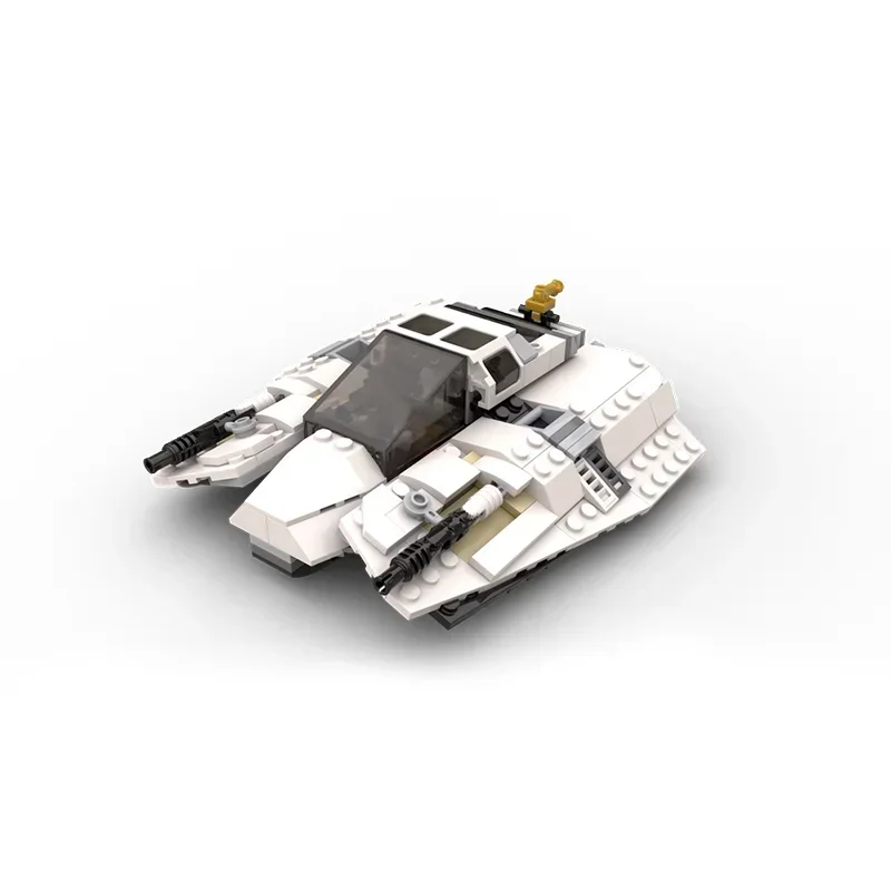 226 деталей MOC: Конструктор «Космический снегоход» (Space Speeder) — модель для сборки, игрушка для творчества, идея подарка на праздник (art.: 3920db78044cf) - 3920db78044cf