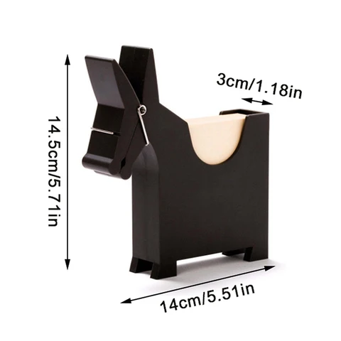 Настольный держатель для заметок в форме лошади