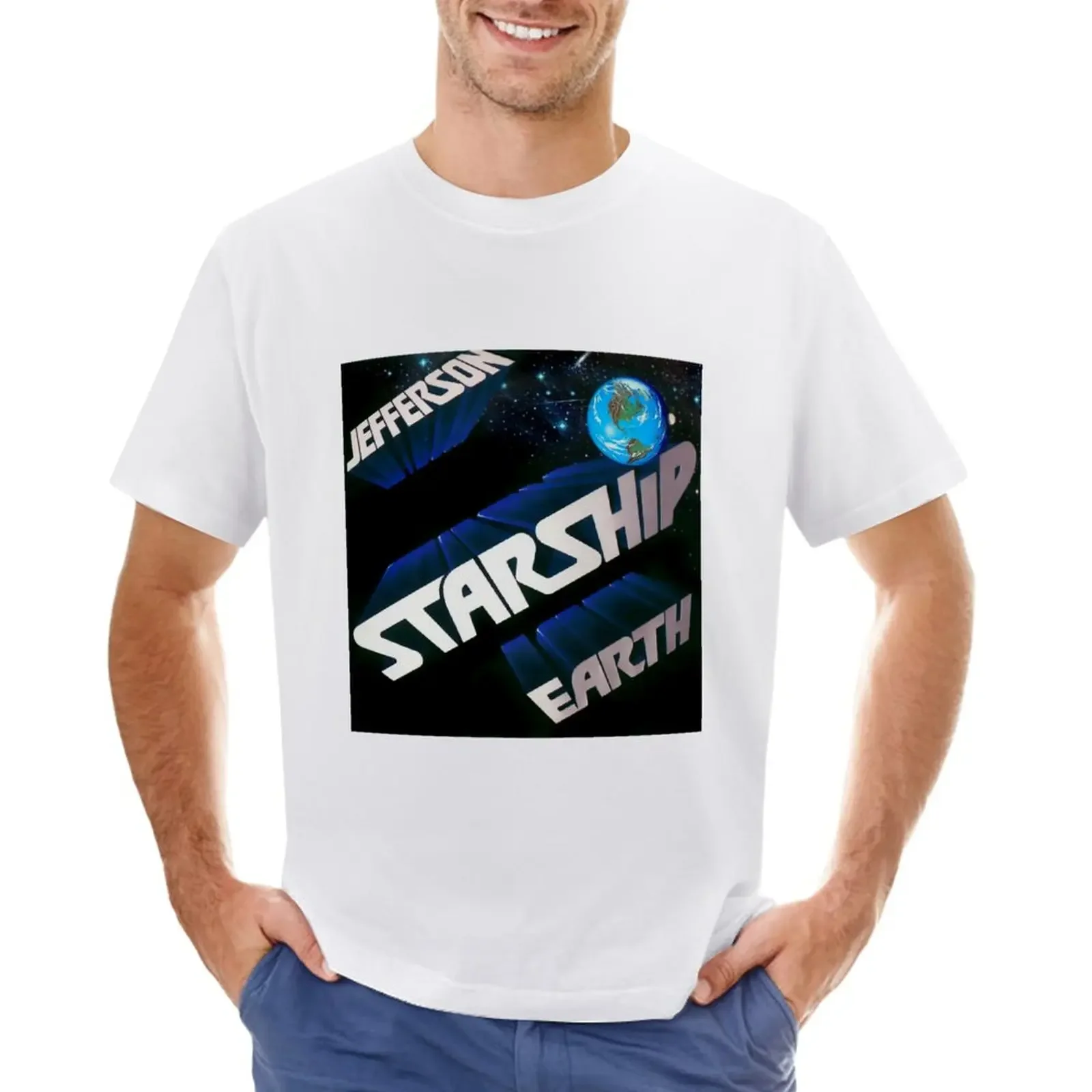 Футболка мужская с коротким рукавом дизайнерская рубашка рисунком земли уличная