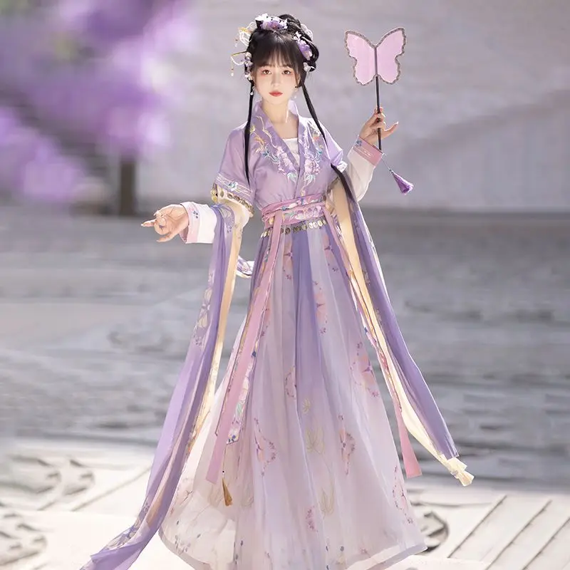 

Hanfu Ancient Clothing Hanfu Women Hanfu Original Hanfu Tang made waist length embroidery Chinese style daily summer style