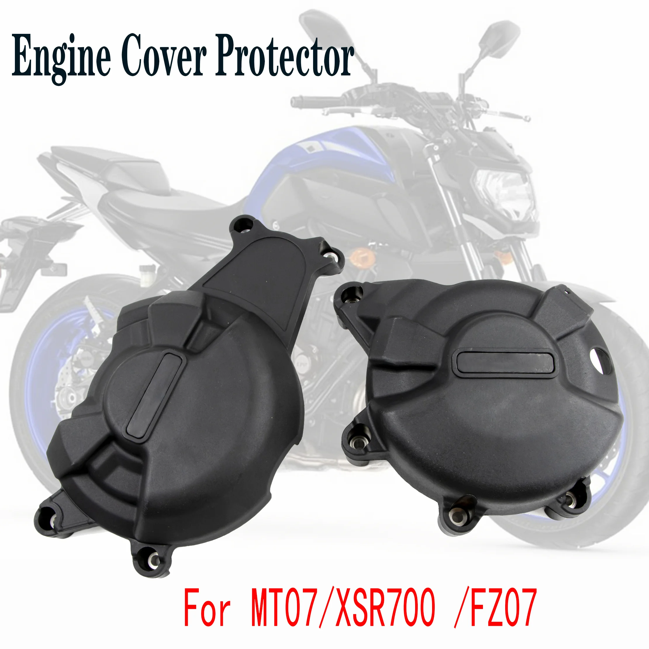 

Fit For YAMAHA MT-07 MT07 FZ07 XSR700 2014 - 2021 Engine Cover Protector Guard Slider Crash Protection FZ-07 XSR 700 2017 2018