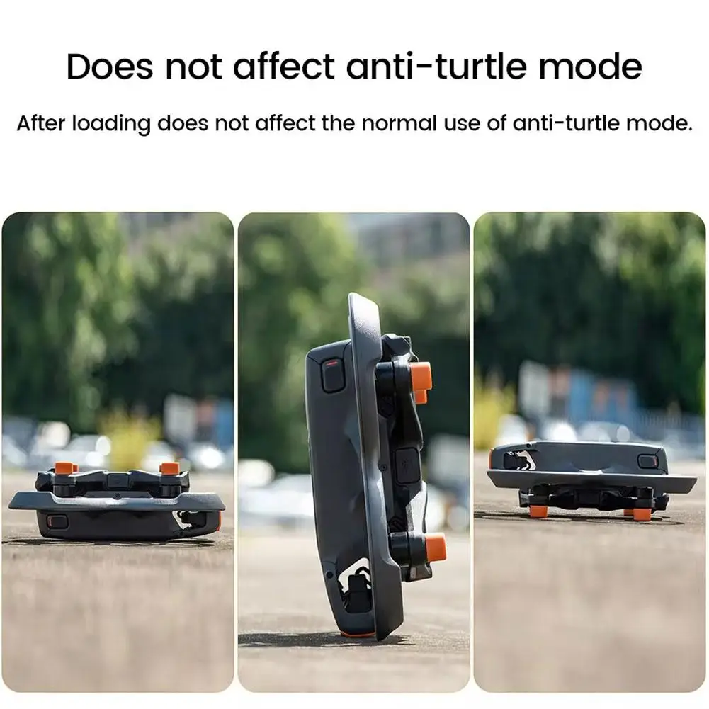 silikonowe nakładki na drony kompatybilne z DJI Avata 2 przedłużacz wysokości stojak ochraniacz stopy samoprzylepna mata аксессуары