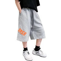 shorts for boys teen summer new arrivals korean solid color short pants hot deals kids school casual shorts clothes 5 to 14years
