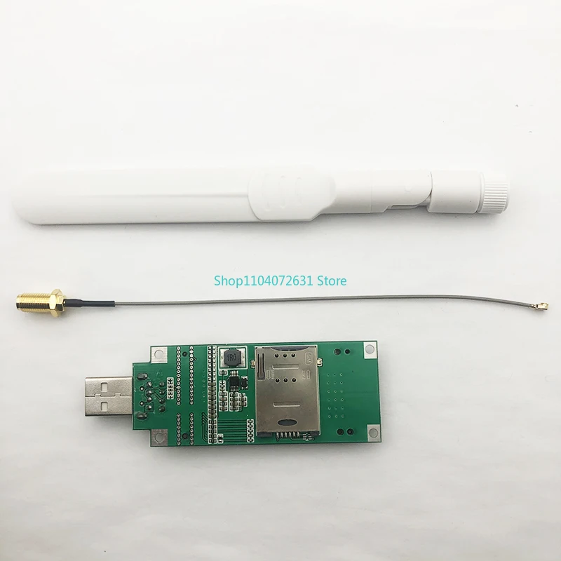Фото В наличии, бесплатная доставка: модуль UC20-G 3G Mini PCIe + USB-адаптер + антенна + тестовый разъем QFP100 IC №5