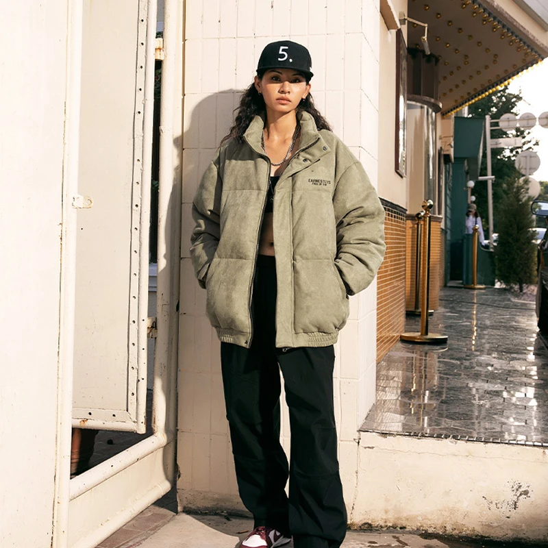 Рисунок 3 - Зимний пуховик, замшевая утепленная