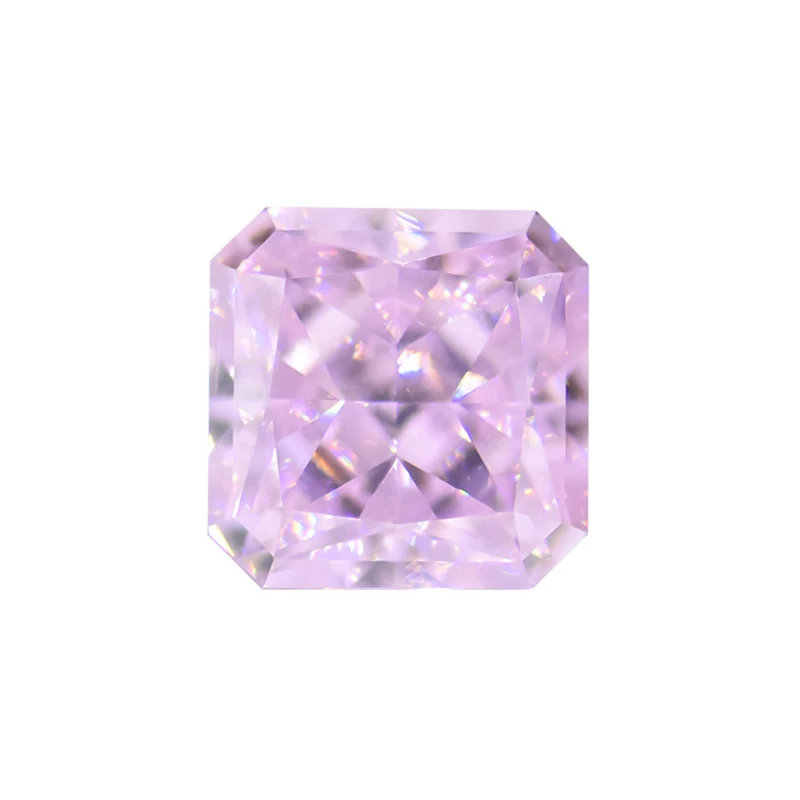 

Натуральный розовый лабораторный Выращенный алмазный камень 8*8 мм циркониевые свободные драгоценные камни бриллианты ные