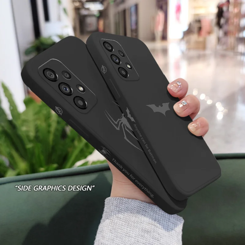 Spider Bats Phone Case For Samsung A54 A34 A24 A14 A73 A53 A33 A23 A13 A03S A04 A04S A72 A52 A52S A32 A22 A12 A71 A51 4G 5G