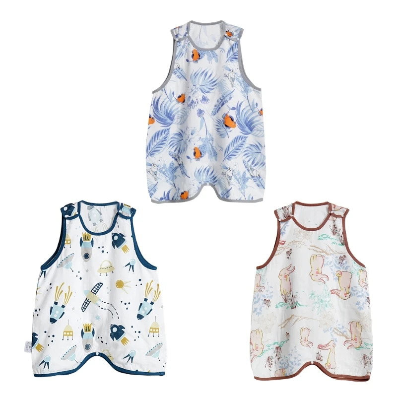

Wearable Vest Sleep Sack Baby Summer Sleepsacks Stroller Sleeping Bag Infant Crib Bedding Air Conditioned Room Sleep Bag