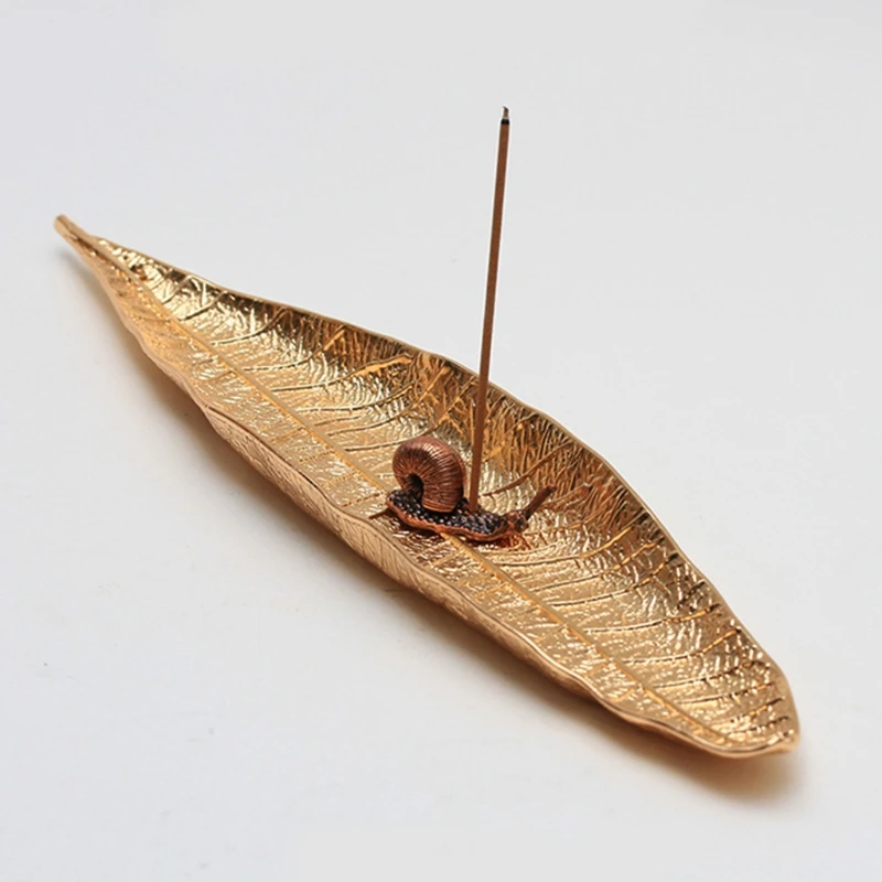 Набор держателей для благовоний курильница с листом и улиткой Ловец держатель