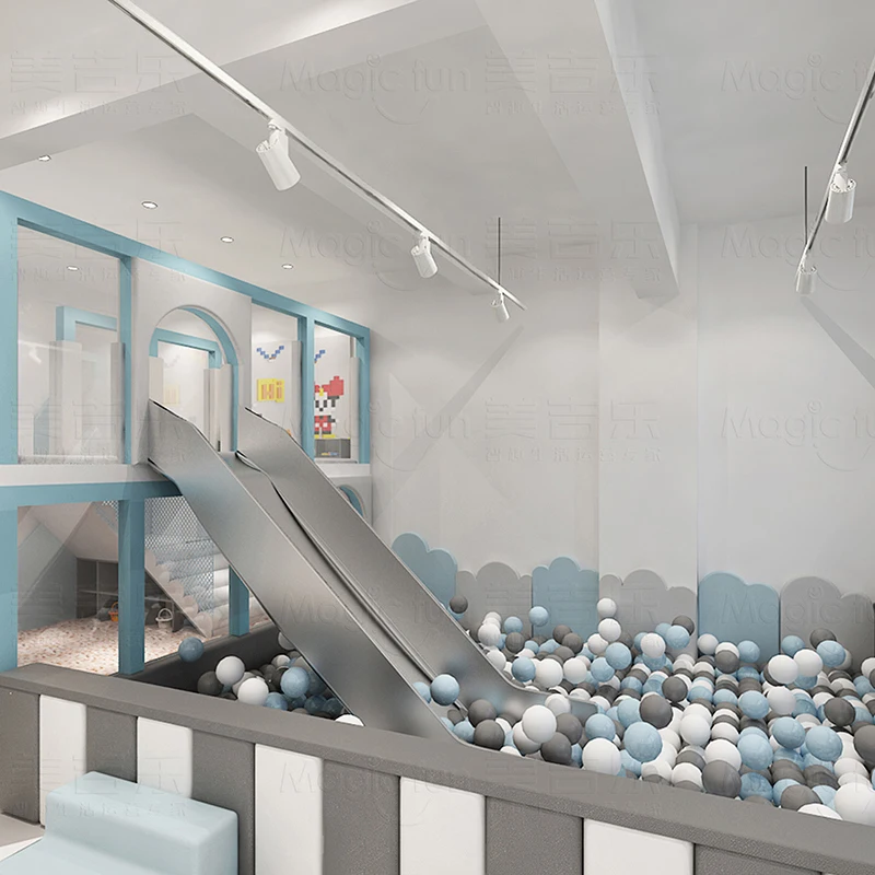 Детская фотоплощадка пластиковая горка для детей детская игровая площадка