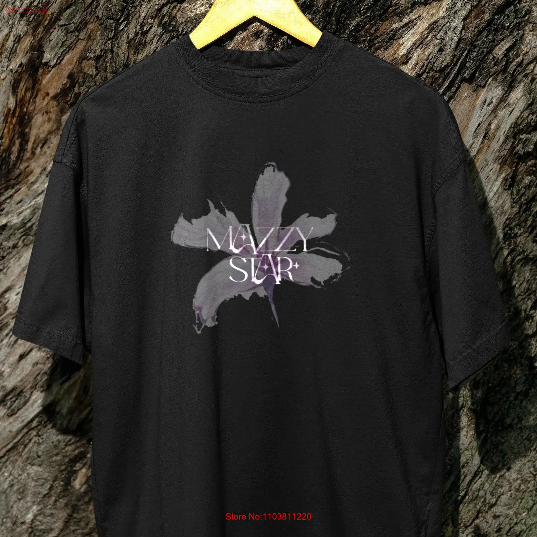 Футболка Mazzy Star Aesthetic Inpsired Cute and Women Band 90-х годов с длинными или короткими рукавами