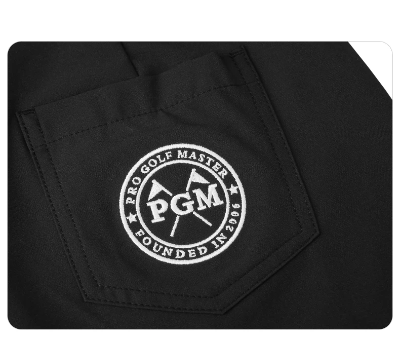 PGM Golf Short Skirt Women Golf Wear Breathable Fashion Ladies Embroidered Solid Skirts for Sport Black White Golf Shorts XS-XL