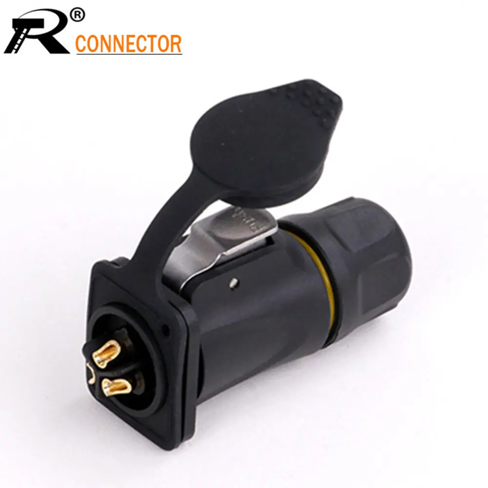 

1 компл./лот 3-х контактный разъем XLR Водонепроницаемый быстро-штекер высокоскоростной Мощность цинковый сплав, пластик чистый Медь контактн...