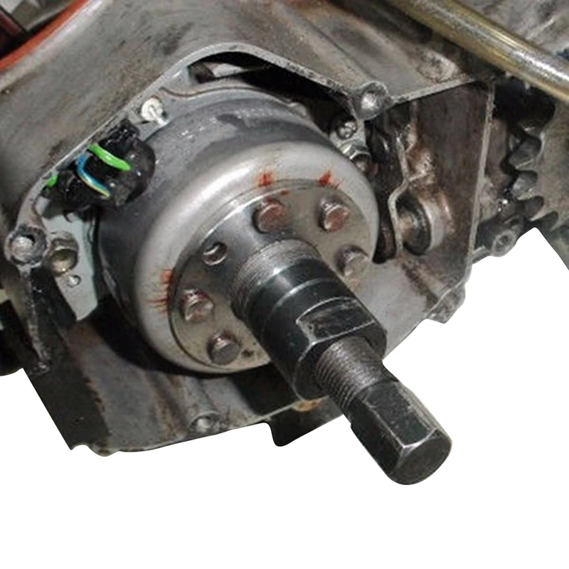 

1 шт. 27 мм и 24 мм магнитный маховик-съемник для GY6 50 125 150 инструмент для ремонта скутера вездехода простая в установке долговечная практичная ...